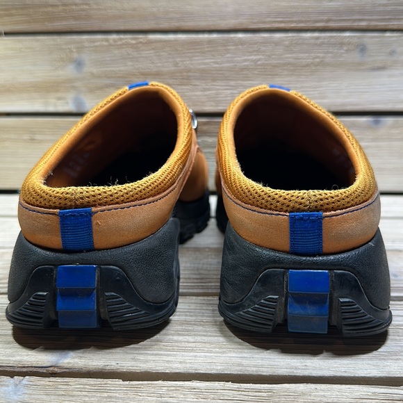 Cole Haan Orange Suede Slip Ons Size 10B - Picture 8 of 12